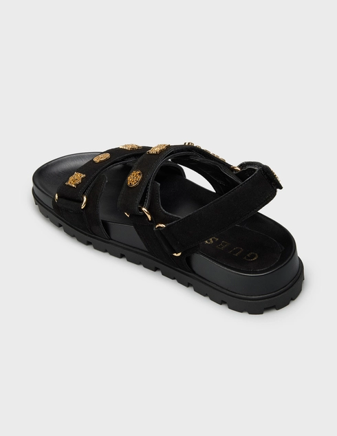 женские черные Сандалии Guess FLPFLOESU03_black - фото-2