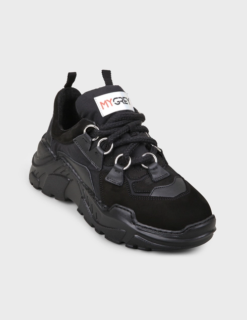 черные Кроссовки My Grey 028-R-black