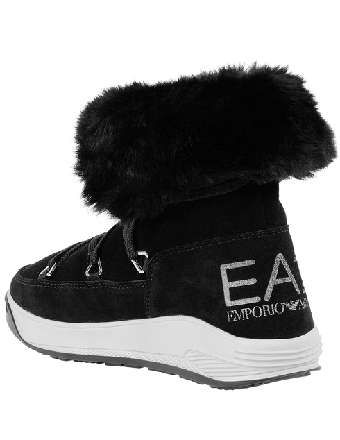 женские черные Ботинки Ea7 Emporio Armani X7M002XK00-00002 - фото-2
