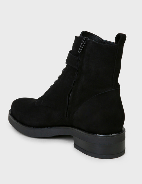 женские черные Ботинки Albano 0017-black - фото-2