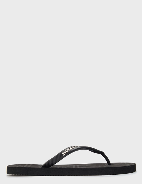женские черные резиновые Пантолеты Emporio Armani EX000041AF22188MC00I_black - фото-5