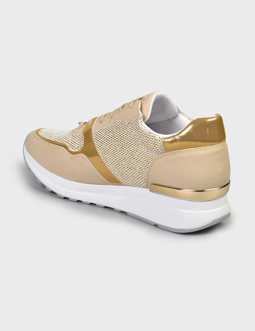 Кроссовки Laura Biagiotti 6716-beige_144655 (Бежевый) в интернет магазине  Modoza.com