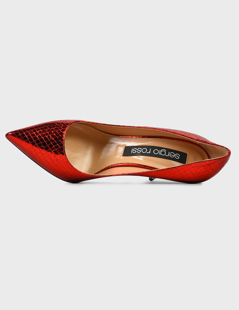 красные женские Туфли Sergio Rossi SA85361-MCAL09-6223-119-red 15540 грн