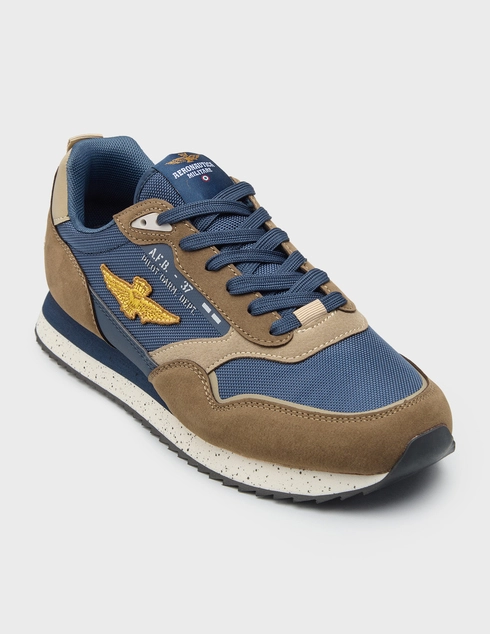 синие Кроссовки Aeronautica Militare 3545_blue