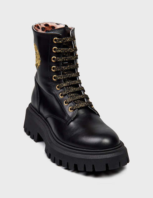 черные Ботинки Roberto Cavalli 75463_black
