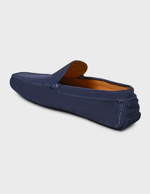 мужские синие Мокасины Harmont&Blaine EFM221-120-5400-blue - фото-2