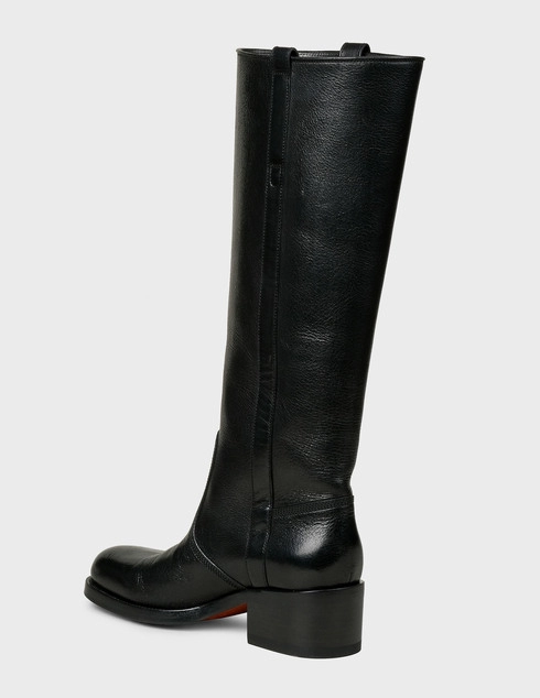 женские черные Сапоги Santoni Sant-AW19-20-WSGH58055BJ4TGCDN01-black - фото-2