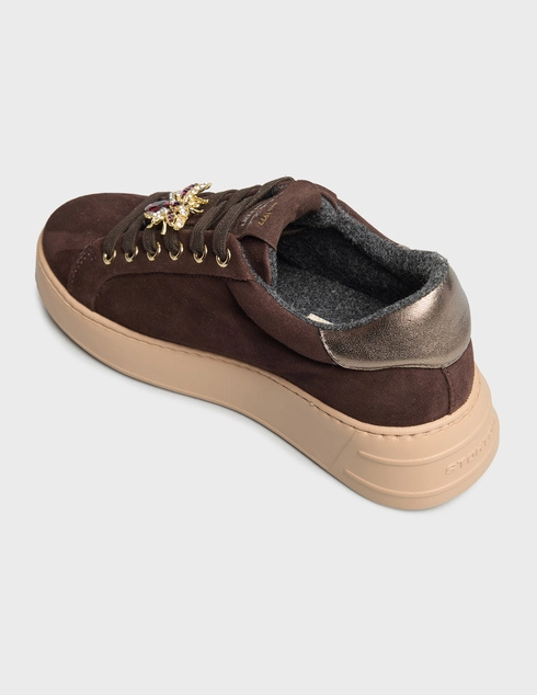 женские коричневые Кеды Stokton 226L-3-brown - фото-2