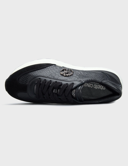 черные мужские Кроссовки Roberto Cavalli 29780-3-piton_black 22956 грн