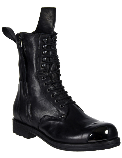 женские черные Ботинки Now 5601-black - фото-2