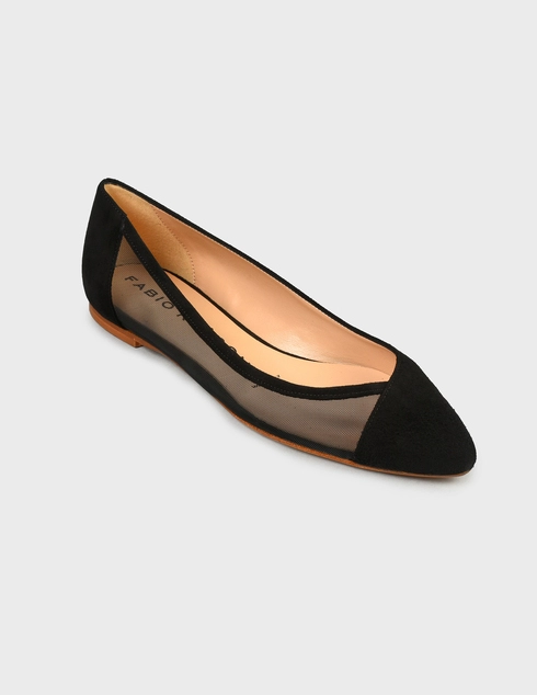 черные Балетки Fabio Rusconi S-5726-black