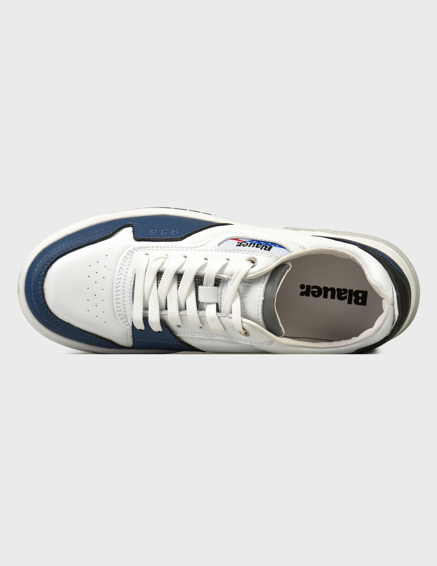 белые мужские Кеды Blauer 07LEA_whiteb 5356 грн