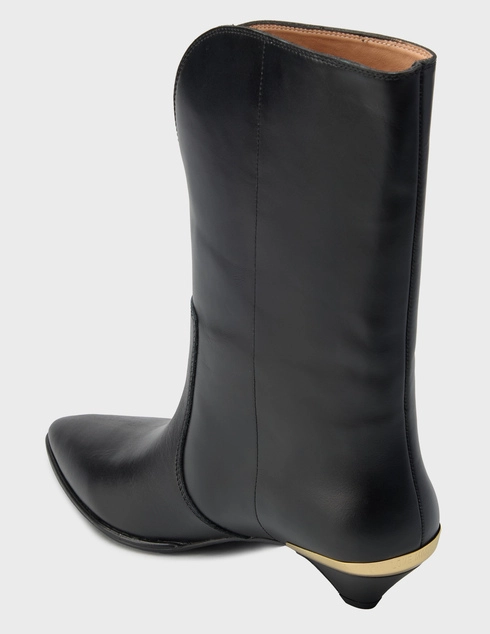 женские черные Полусапоги Love Moschino JA24363G0NIA0000_black - фото-2