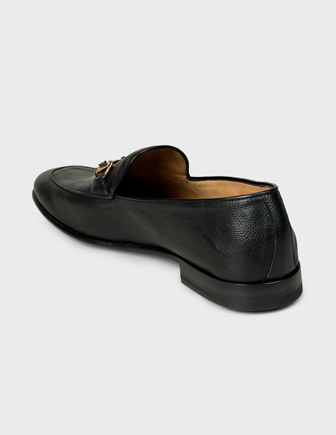 мужские черные Лоферы Barrett Br-SS20-201U057-2-black - фото-2