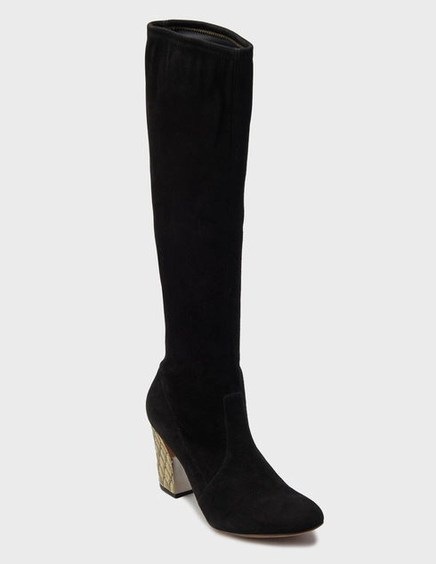 черные Сапоги Casadei 2704_black