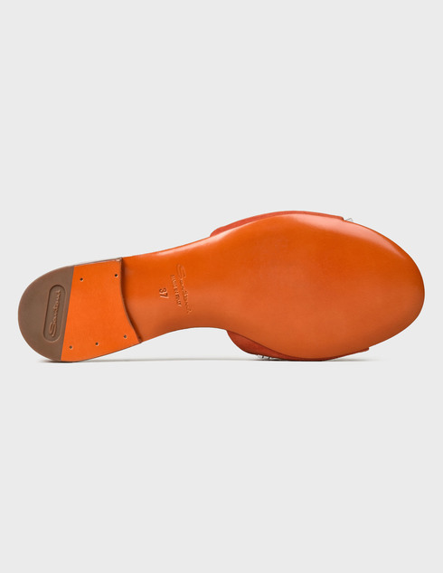 оранжевые Шлепанцы Santoni WHBF57308HA1RODTM33-orange размер - 37.5