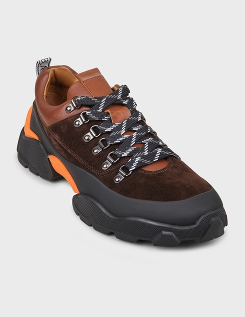 коричневые Кроссовки Voile Blanche 490-brown-brown