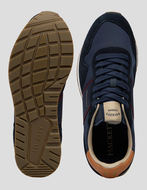 синие Кроссовки Hackett London HMS200033-595_blue размер - 41