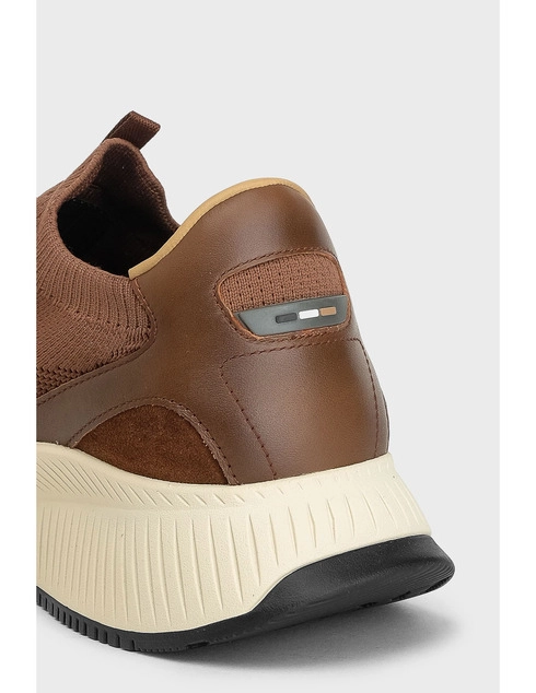 мужские коричневые Кроссовки Boss HUGO_BOSS_10823 - фото-2