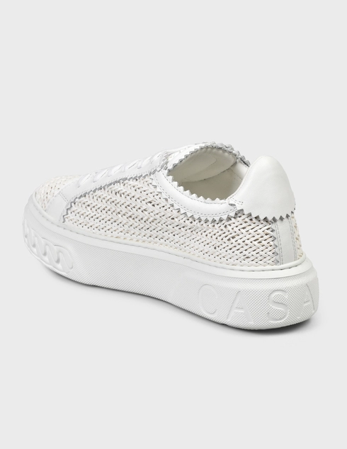 женские белые Кеды Casadei AGR-822-white - фото-2