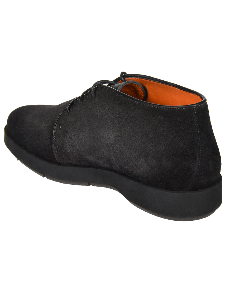 мужские серые Ботинки Santoni SMGDG16835HB2ESYAG62-gray - фото-2