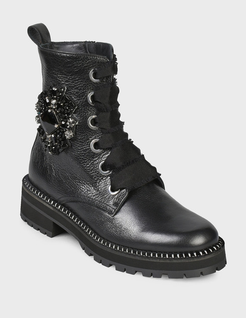 черные Ботинки Pertini 194-black