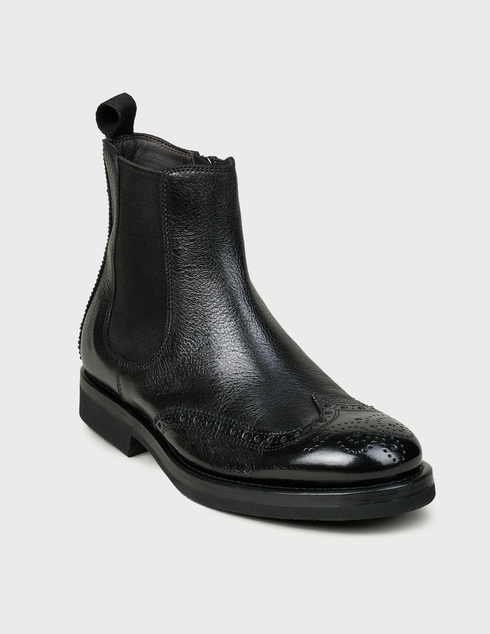 черные Ботинки Henderson Baracco HND-585141-CERVO-V-NERO-black