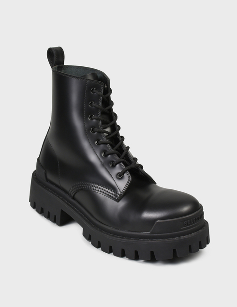 черные Ботинки Balenciaga 4845-black