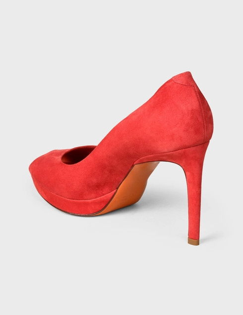 женские коралловые Туфли Santoni WDWL57196HX2RMGDR44-coral - фото-2