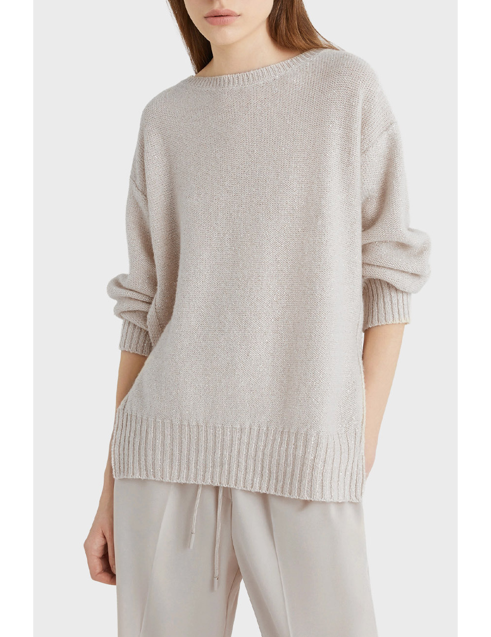 

Свитер, Молочный;бежевый