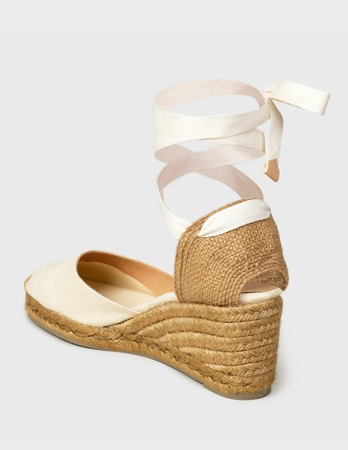 женские бежевые Эспадрильи Castaner Cast-CARINA-6-SS18002-beige - фото-2