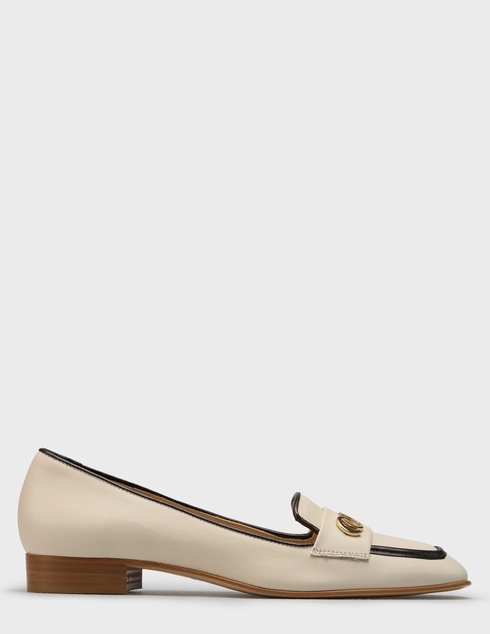 женские молочные кожаные Туфли Luca Grossi L209M_milk - фото-5