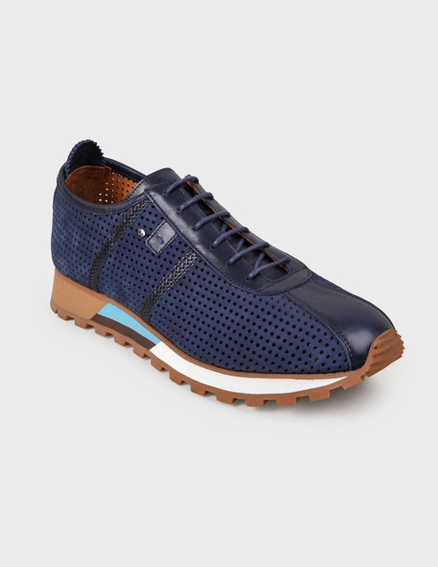 синие Кроссовки Roberto Serpentini 58327-NB-blunotte-blue