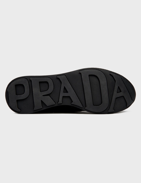 черные Кроссовки Prada 4E3250-Nero_black размер - 46; 45