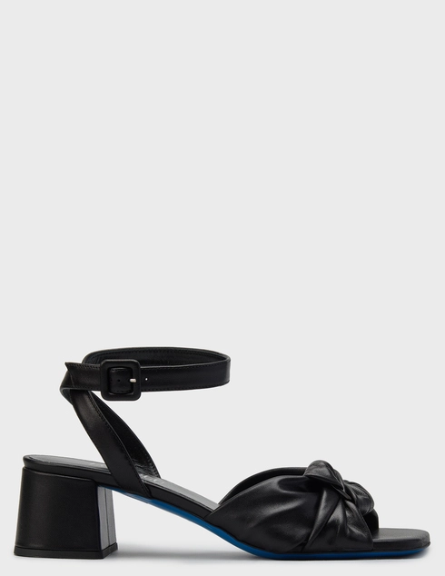 женские черные кожаные Босоножки Loriblu 6EQ5LF67-F67PR - фото-5