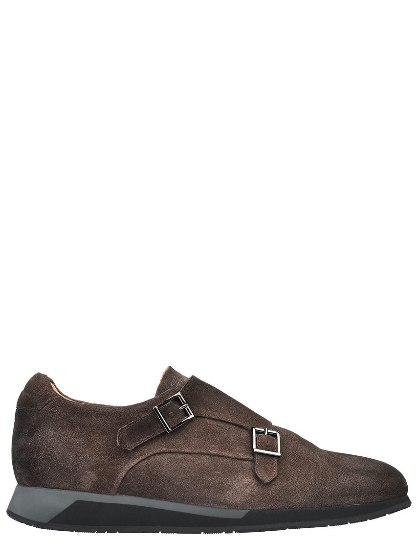 Мужские монки Santoni S20744_brown