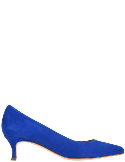 женские синие замшевые Туфли Unisa indira_blue - фото-5