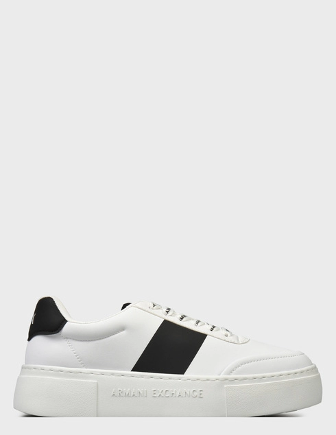 женские белые  Кеды Armani Exchange XDX134XV726-K488_white - фото-5