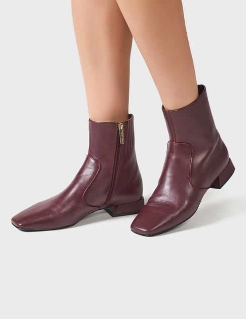 бордовые Ботинки What For FW20WF099