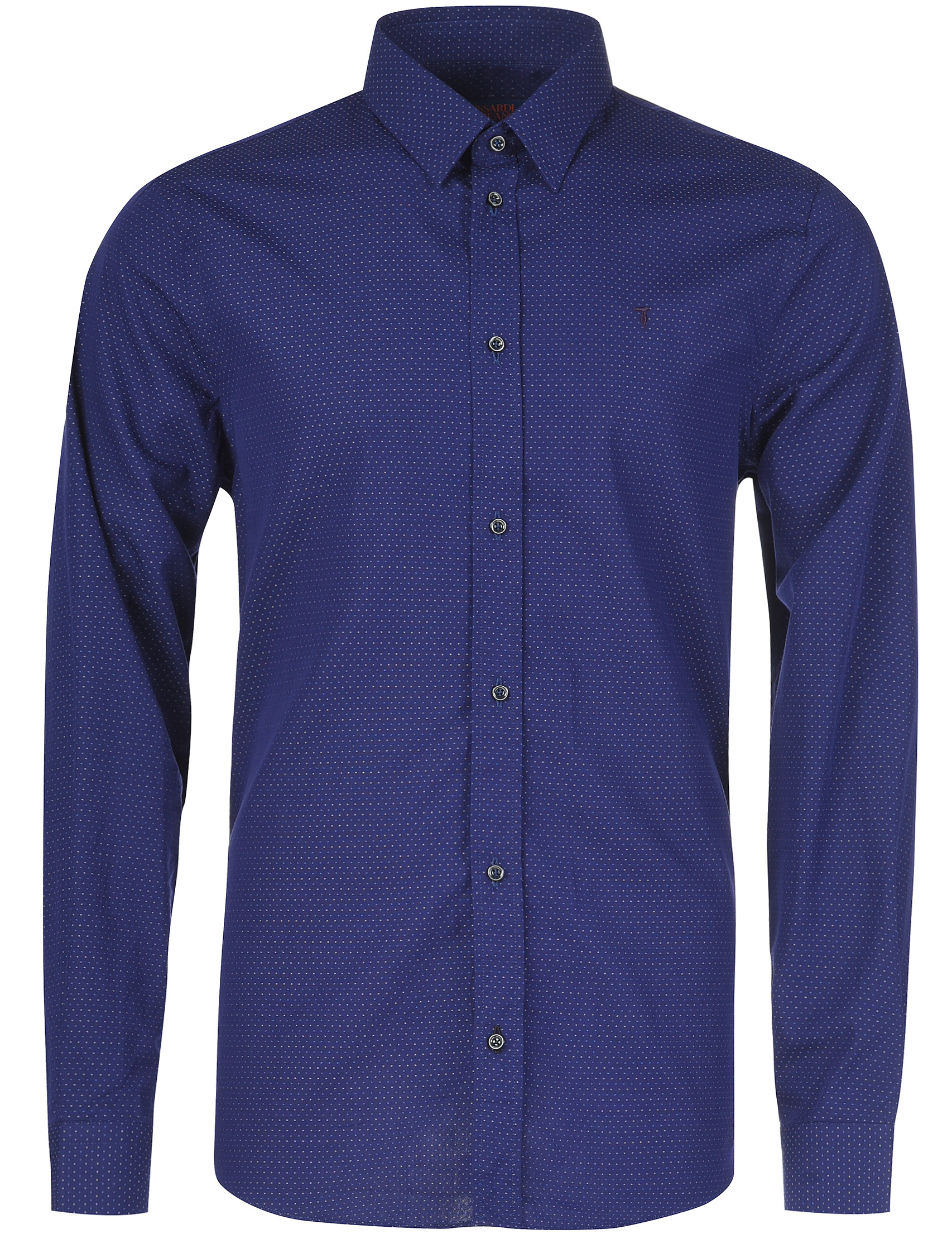 Мужская рубашка TRUSSARDI JEANS AGR-52C00063-U280_blue