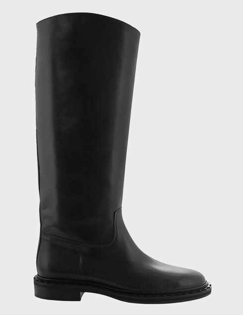 женские черные кожаные Сапоги Kennel & Schmenger 61.39210.220 - фото-5