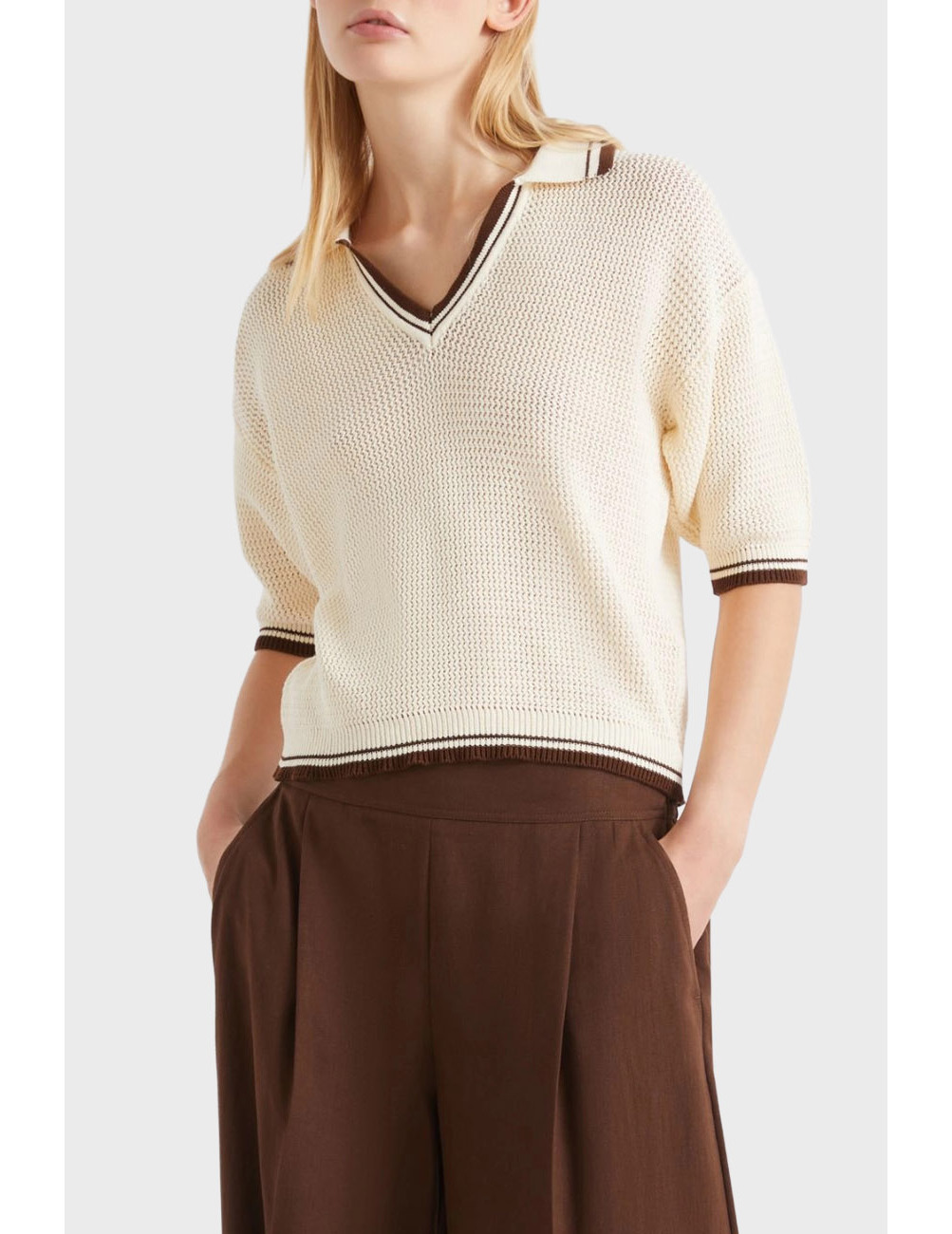 

Поло, Бежевый