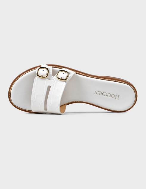белые женские Шлепанцы Doucal'S AGR-8319-white 5838 грн