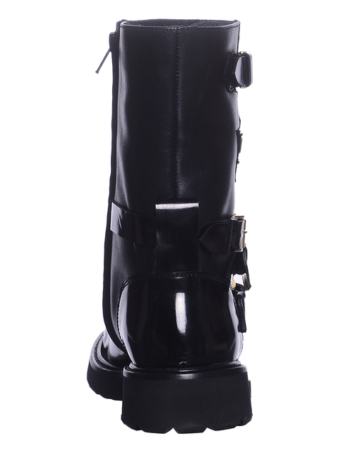 черные Ботинки Galliano 6961-Lblack