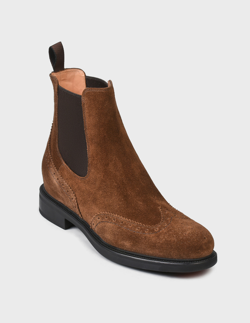 коричневые Ботинки Santoni SWTWK58153SMCNPYLS50-brown