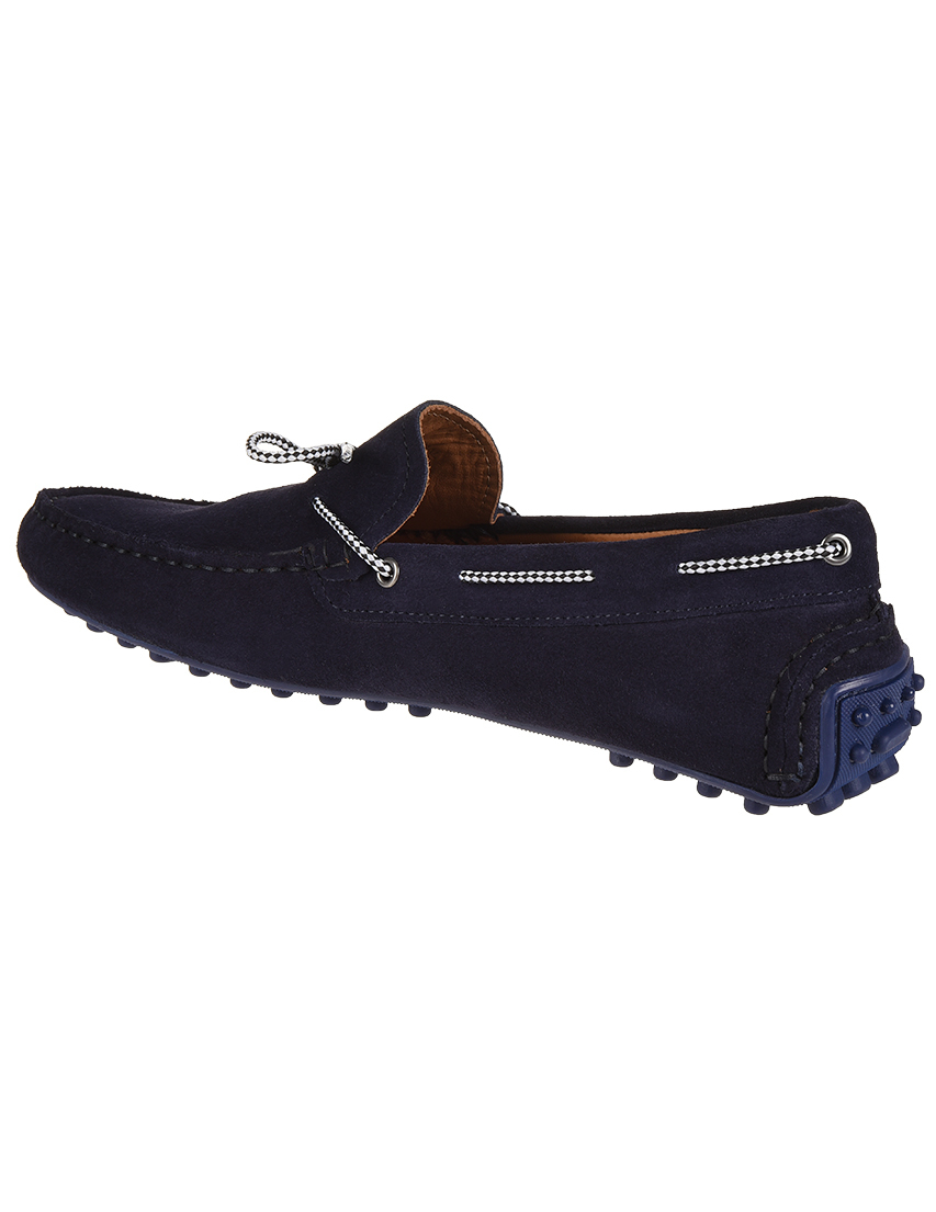 мужские синие Мокасины Trussardi 77A001699Y099999-U290 - фото-2
