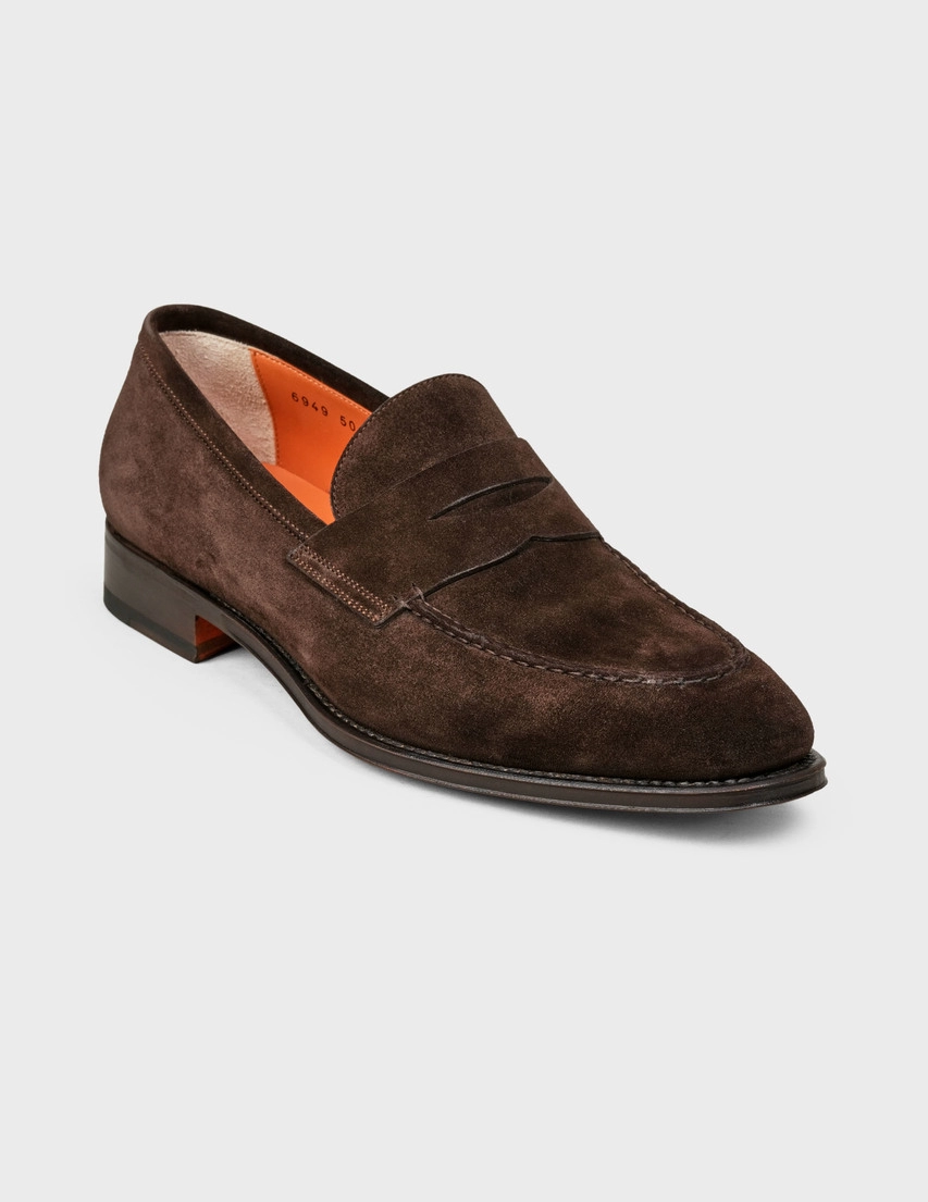 Лофери Santoni Sant-MCDU06949XB2IROVT50-brown_125343 (Коричневий