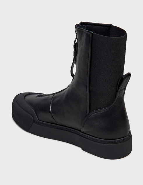 женские черные Ботинки Emporio Armani 172-001_black - фото-2