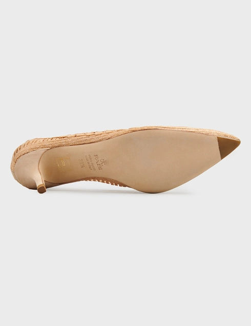 бежевые Туфли Fabi FD8327RAFIA_beige размер - 38.5