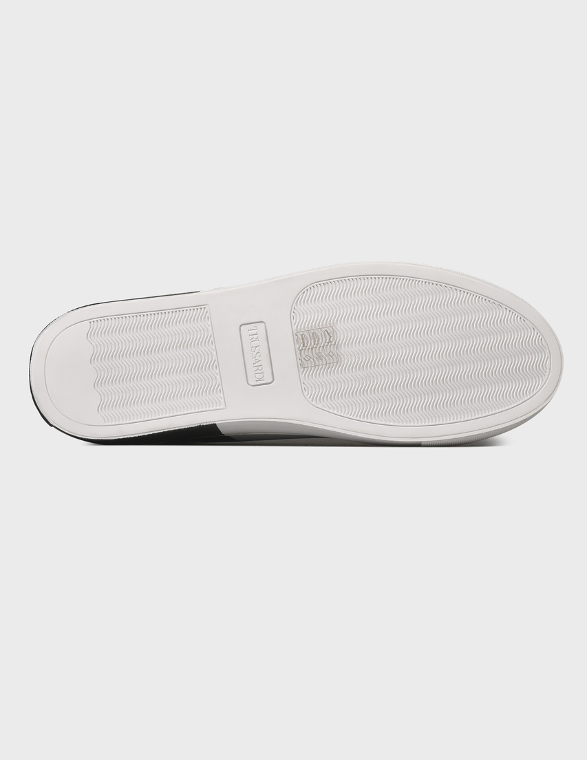 мужские белые Кеды Trussardi 00415_white - фото-6